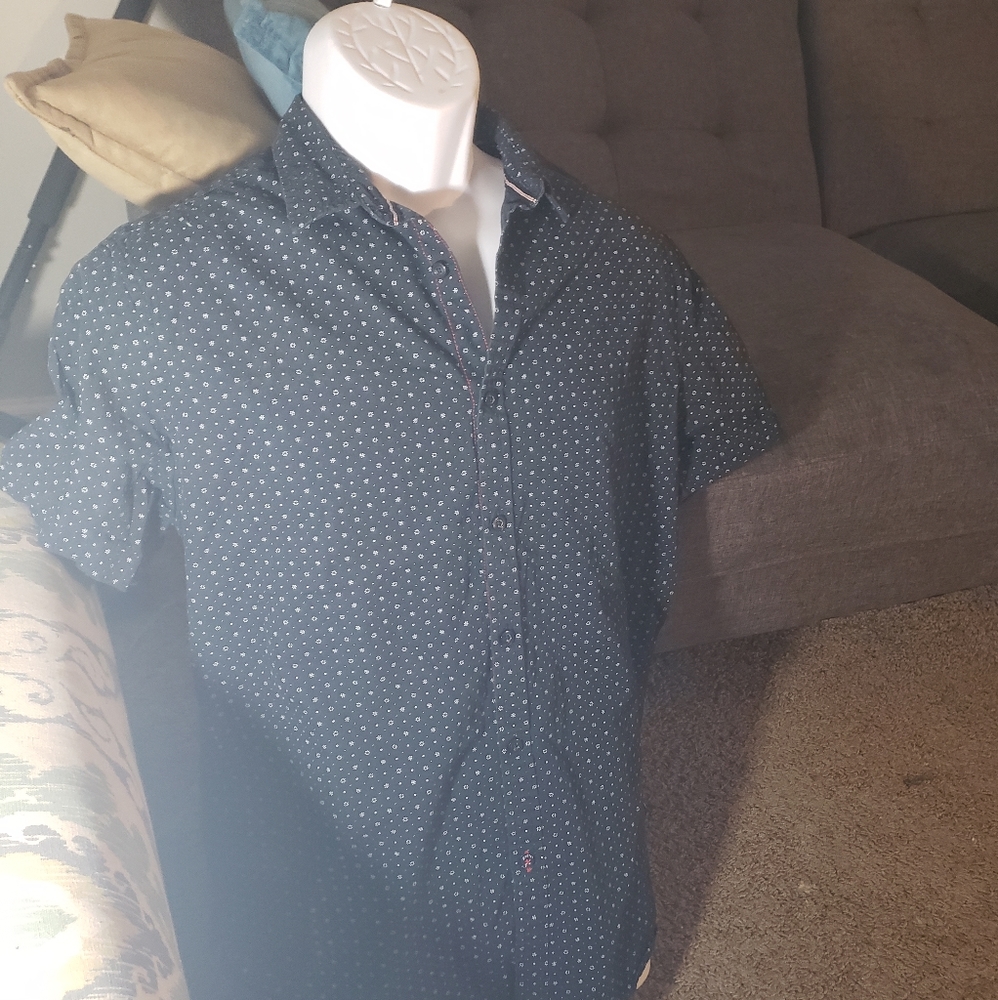 Mens Cactus Short Sleeved Shirt